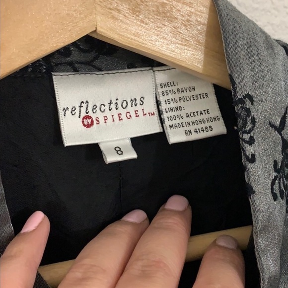 Reflections by spiegel embroidered jacket-8 - Picture 3 of 8